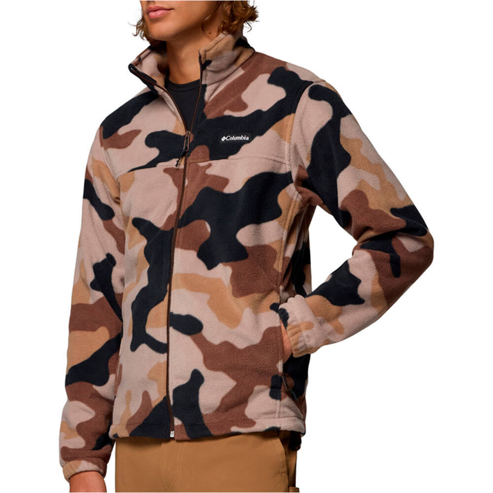 Columbia forro polar hombre Steens Mountain Printed Jacket vista trasera