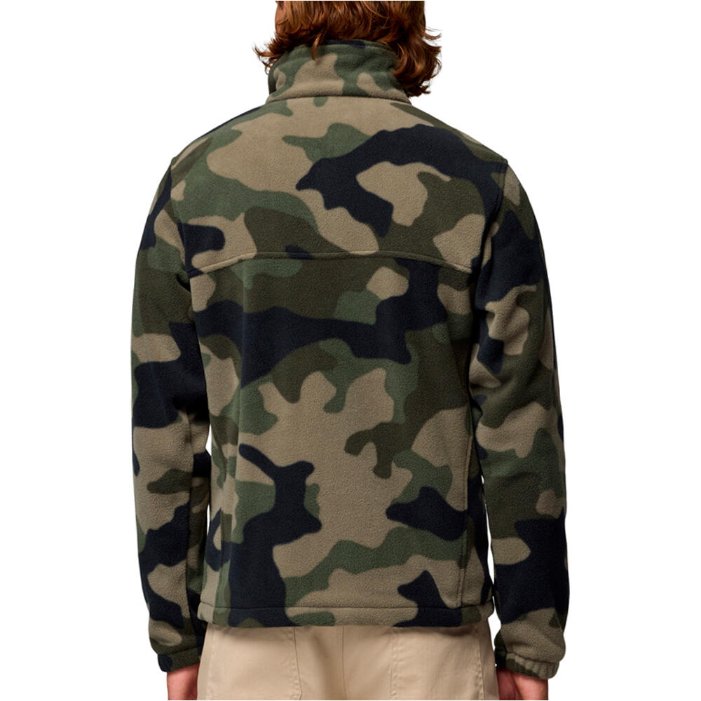 Columbia forro polar hombre Steens Mountain Printed Jacket vista trasera