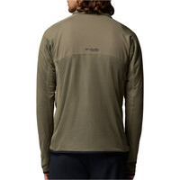 Columbia forro polar hombre Summit Step Full Zip vista trasera