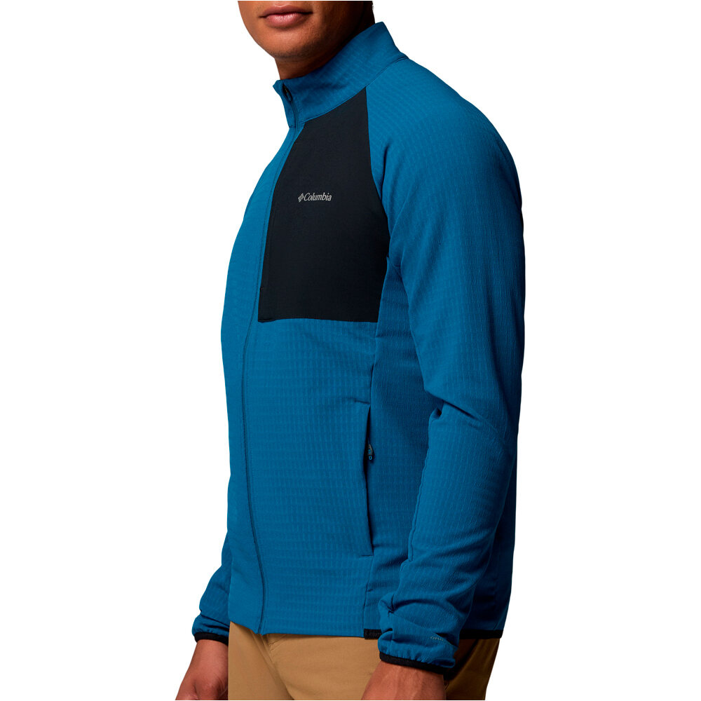 Columbia forro polar hombre Superior Summit Grid Full Zip M vista detalle