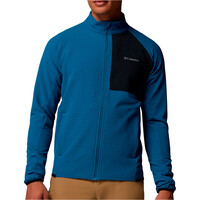 Columbia forro polar hombre Superior Summit Grid Full Zip M vista frontal