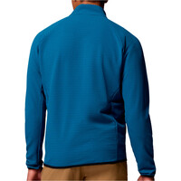 Columbia forro polar hombre Superior Summit Grid Full Zip M vista trasera