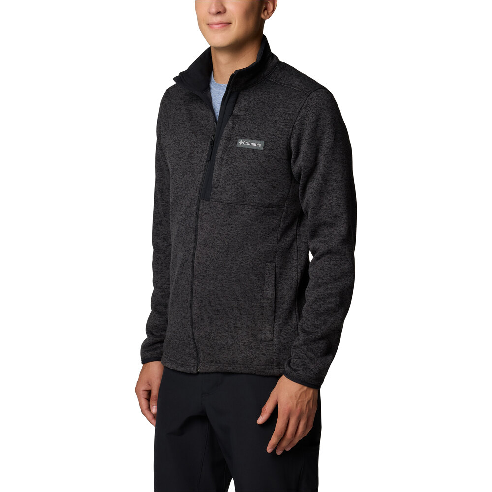 Columbia forro polar hombre Sweater Weather Full Zip vista detalle