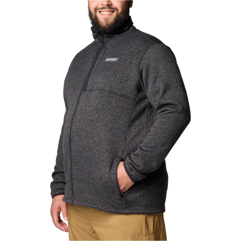 Columbia forro polar hombre Sweater Weather Full Zip vista detalle