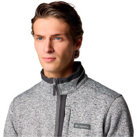 Columbia forro polar hombre Sweater Weather Full Zip vista detalle