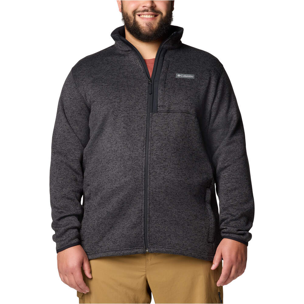 Columbia forro polar hombre Sweater Weather Full Zip vista frontal