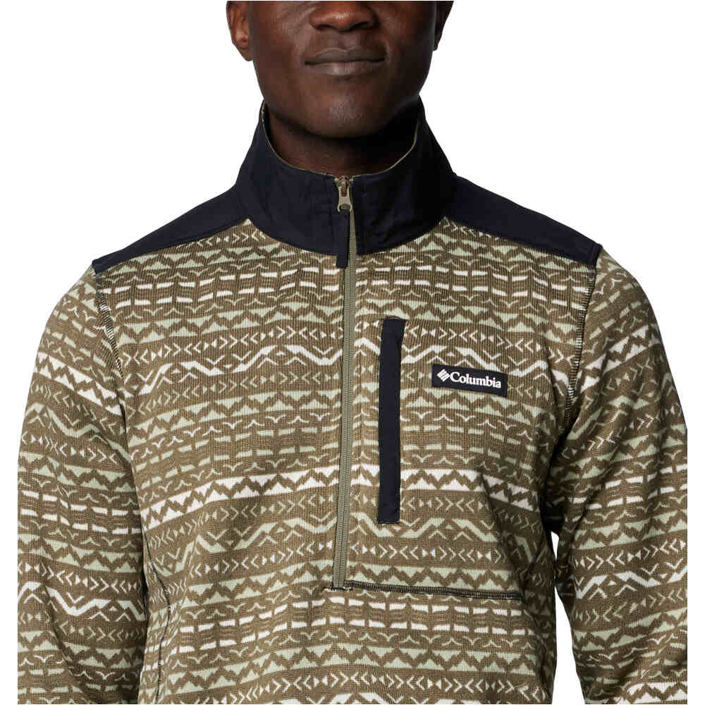 Columbia forro polar hombre Sweater Weather Printed Half Zip II 04