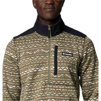 Columbia forro polar hombre Sweater Weather Printed Half Zip II 04
