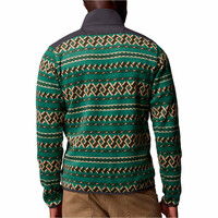 Columbia forro polar hombre Sweater Weather Printed Half Zip II vista trasera