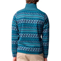 Columbia forro polar hombre Sweater Weather Printed Half Zip II vista trasera