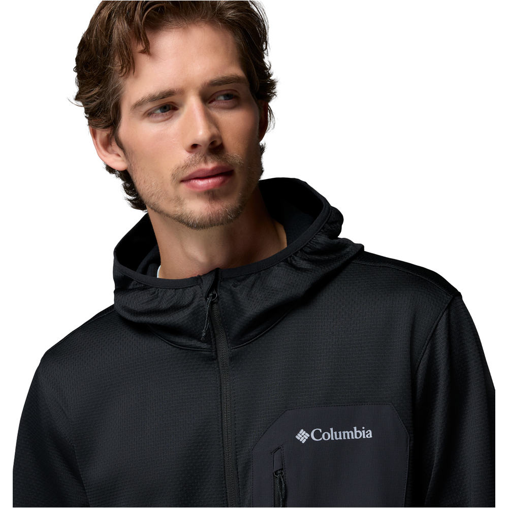 Columbia forro polar hombre Tall Heights Hdd Grid Fleece Full Zip 04