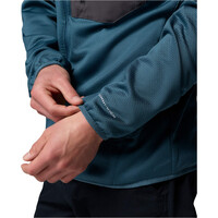 Columbia forro polar hombre Tall Heights Hdd Grid Fleece Full Zip 06