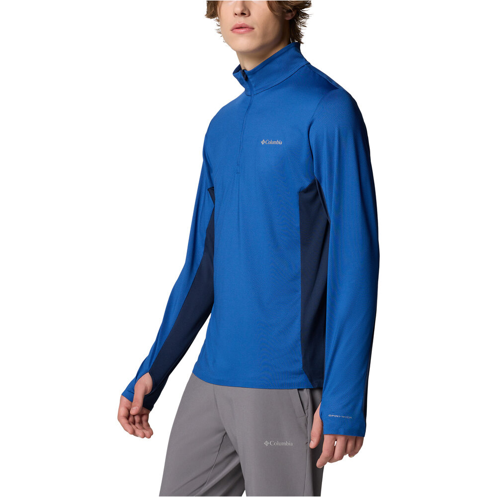 Columbia forro polar hombre Three Pitch Half Zip vista detalle