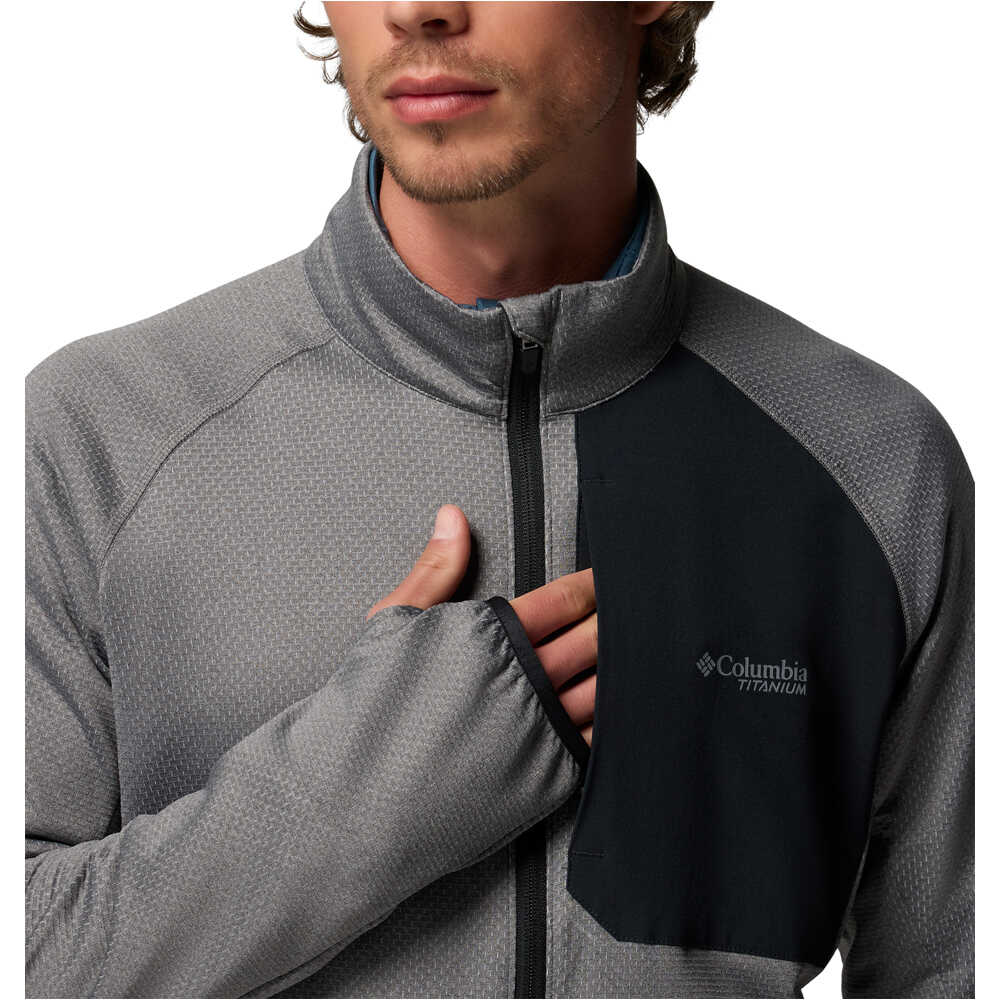 Columbia forro polar hombre Triple Canyon Grid Fleece FZ II 05