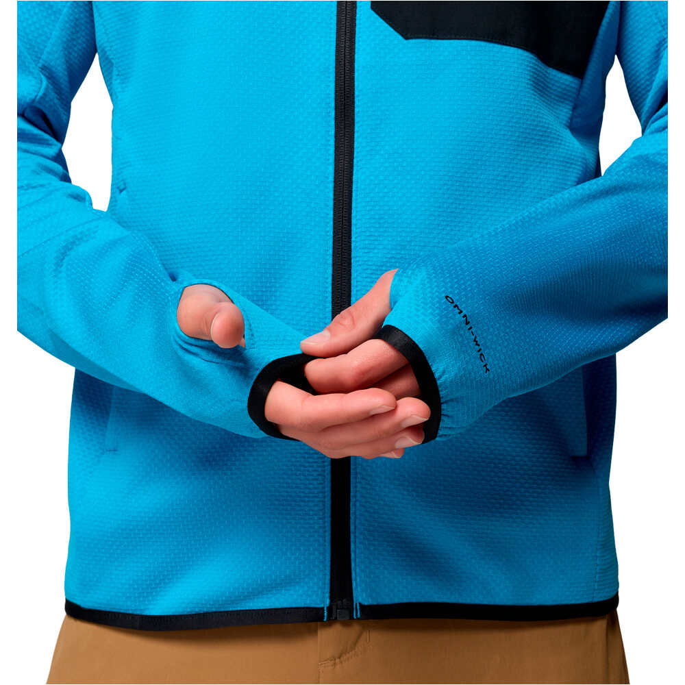Columbia forro polar hombre Triple Canyon Grid Fleece FZ II 07