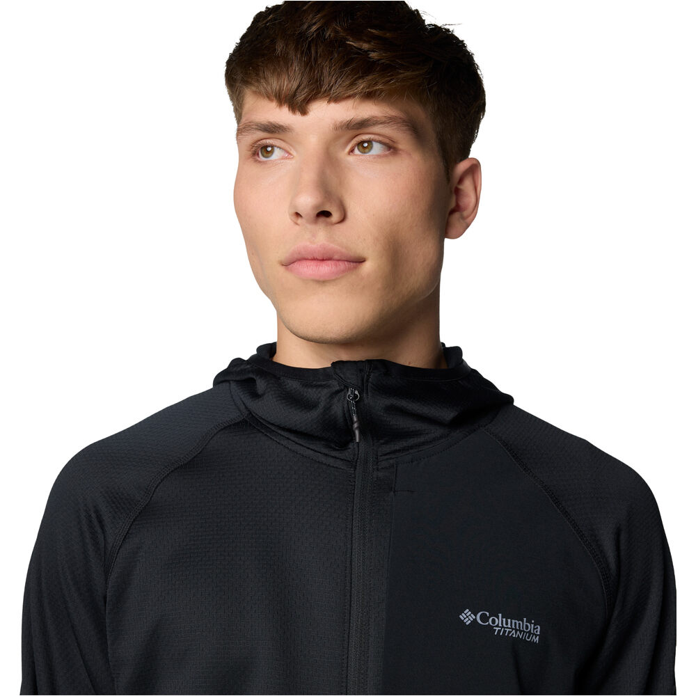 Columbia forro polar hombre Triple Canyon Grid Fleece Hooded FZ II 04