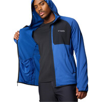 Columbia forro polar hombre Triple Canyon Grid Fleece Hooded FZ II 04