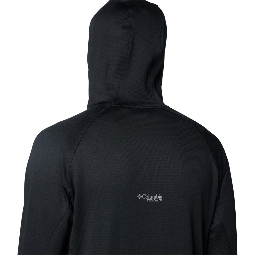 Columbia forro polar hombre Triple Canyon Grid Fleece Hooded FZ II 05