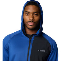 Columbia forro polar hombre Triple Canyon Grid Fleece Hooded FZ II 05
