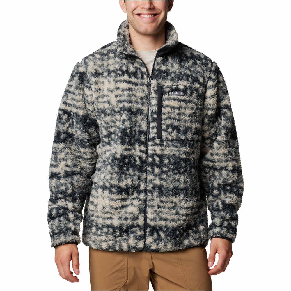 Columbia forro polar hombre Winter Pass Printed Fleece II vista frontal