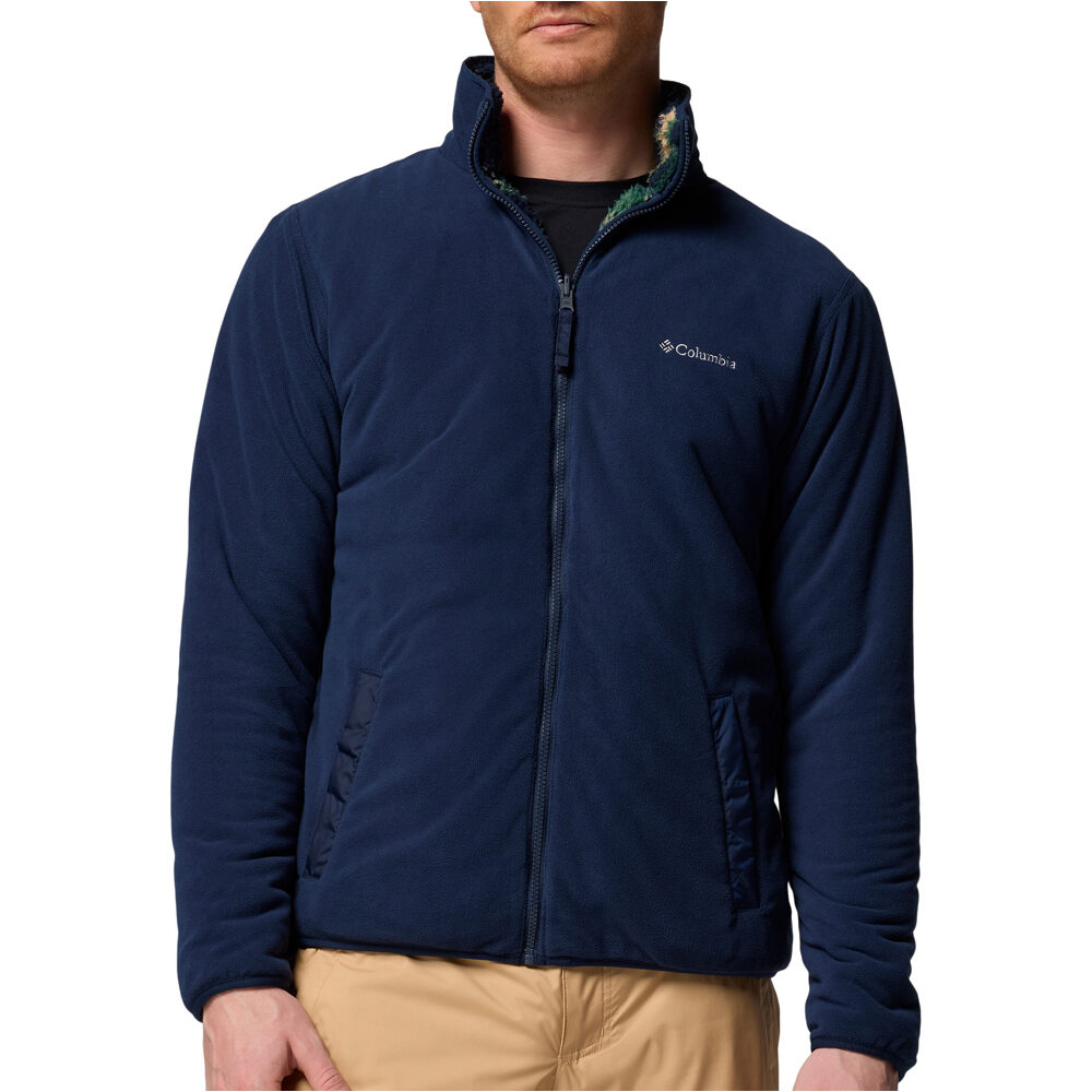 Columbia forro polar hombre Winter Pass Reversible Fleece vista detalle