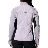 Columbia forro polar mujer Arctic Crest Hybrid Full Zip vista trasera
