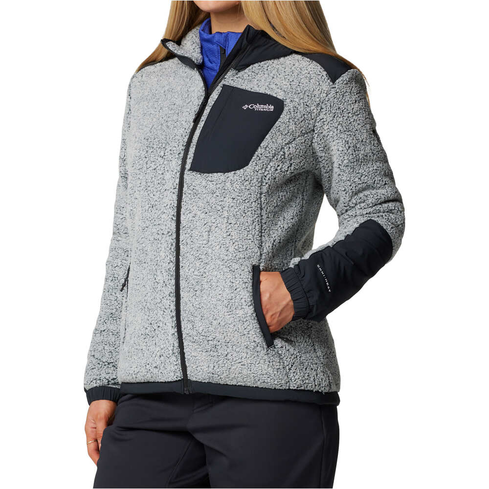 Columbia forro polar mujer Arctic Crest Sherpa Full Zip 03