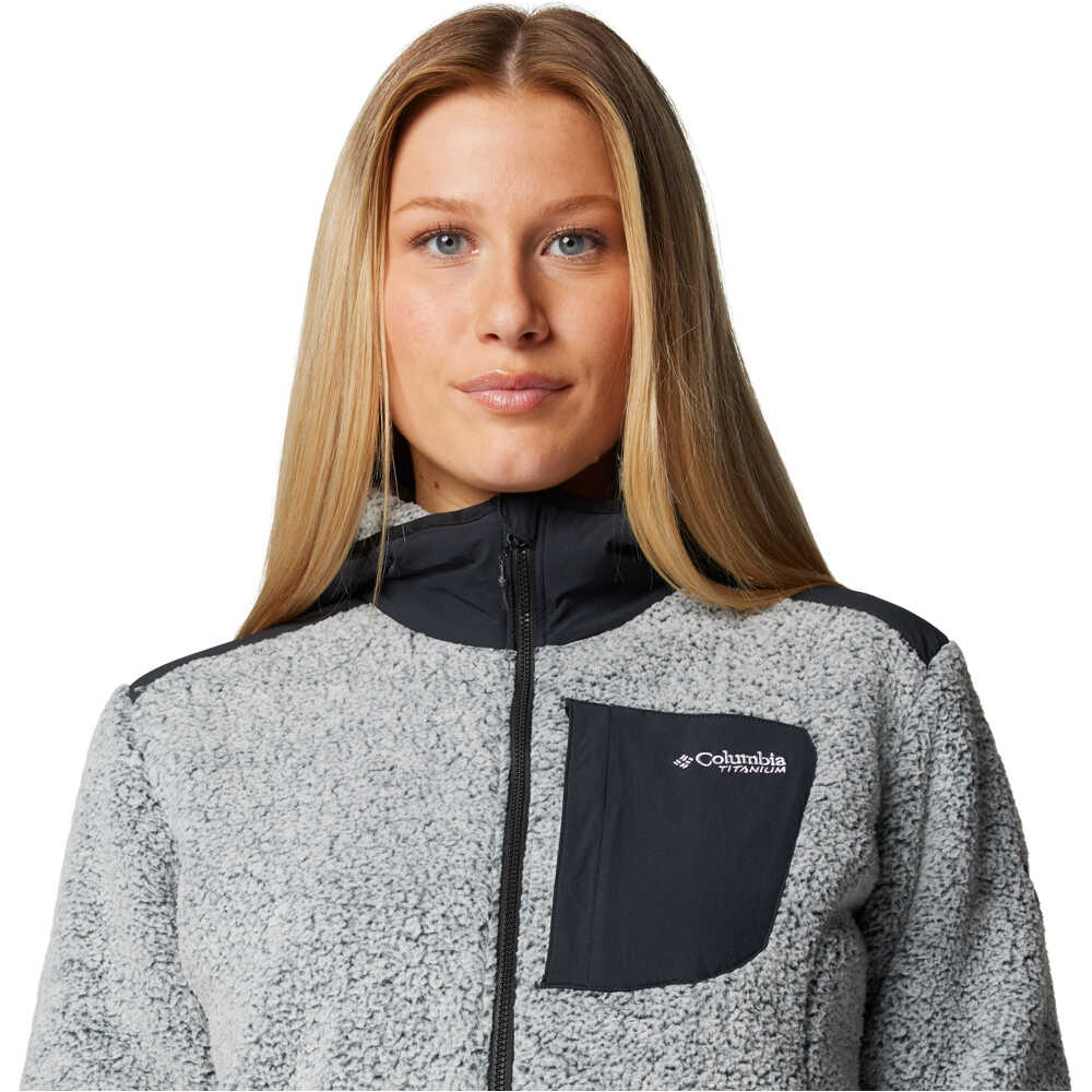 Columbia forro polar mujer Arctic Crest Sherpa Full Zip 04