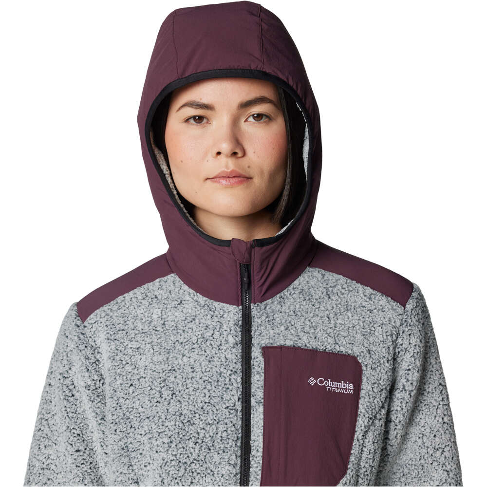 Columbia forro polar mujer Arctic Crest Sherpa Full Zip 04