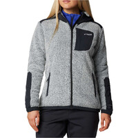 Columbia forro polar mujer Arctic Crest Sherpa Full Zip vista frontal