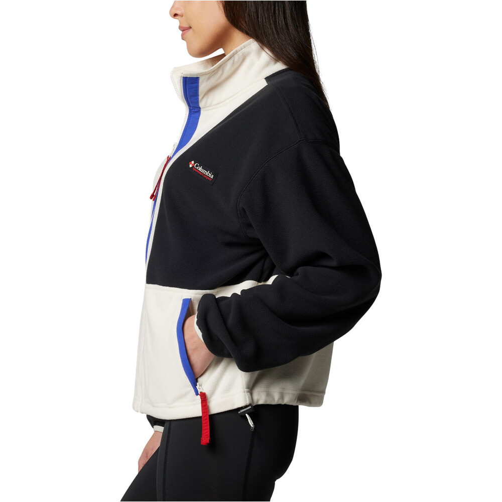 Columbia forro polar mujer Backbowl II Full Zip Fleece vista detalle
