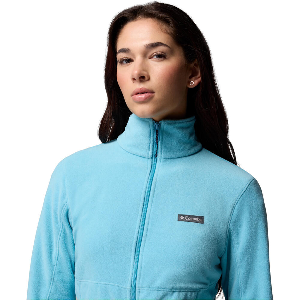 Columbia forro polar mujer Basin Trail III Full Zip vista detalle