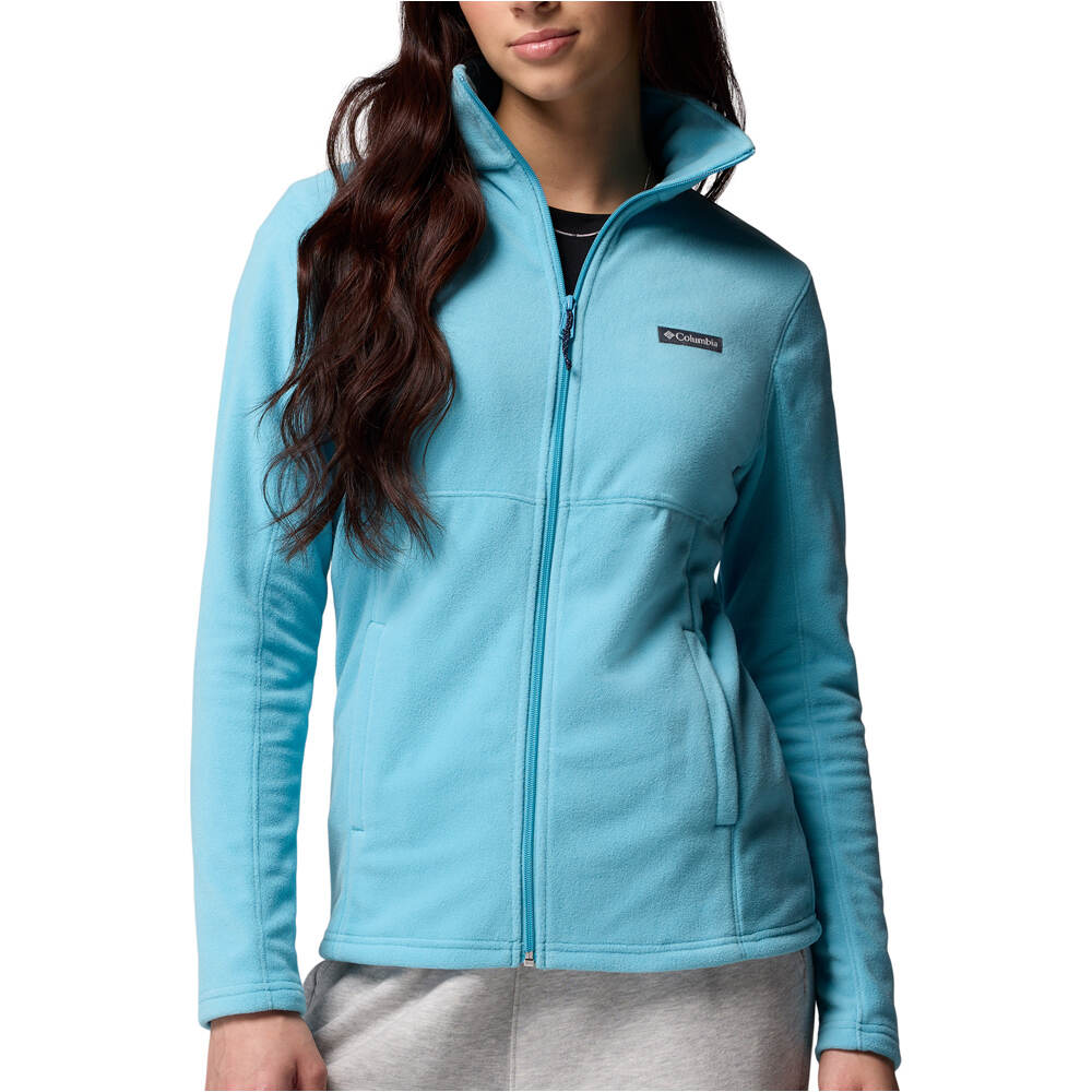 Columbia forro polar mujer Basin Trail III Full Zip vista frontal