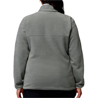 Columbia forro polar mujer Benton Springs 1/2 Snap Pull Over II vista trasera