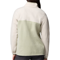 Columbia forro polar mujer Benton Springs 1/2 Snap Pull Over II vista trasera