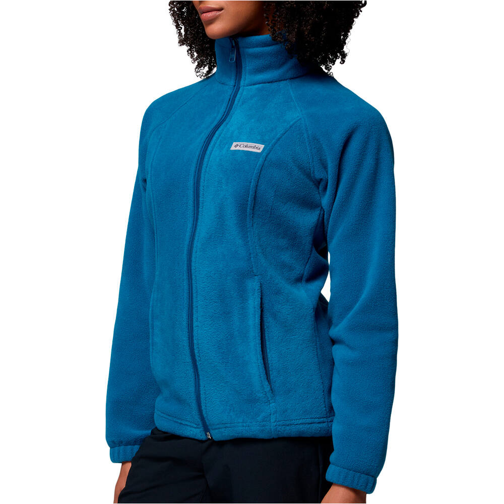 Columbia forro polar mujer Benton Springs Full Zip vista detalle