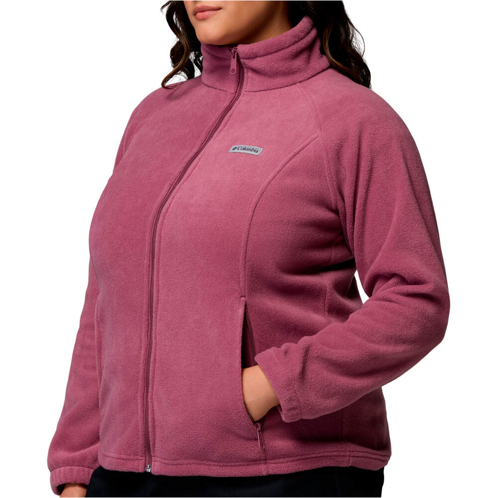 Columbia forro polar mujer Benton Springs Full Zip vista detalle