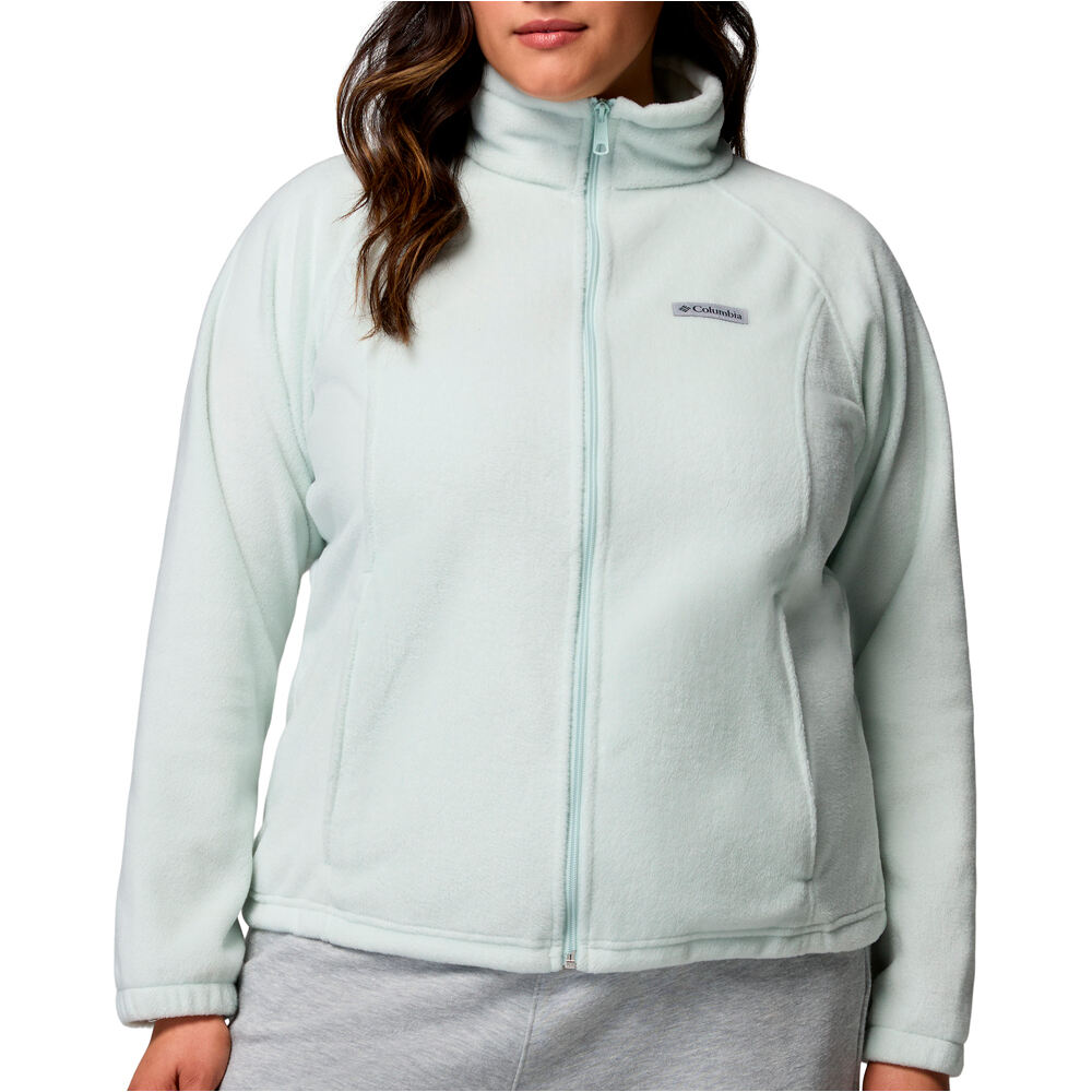 Columbia forro polar mujer Benton Springs Full Zip vista frontal