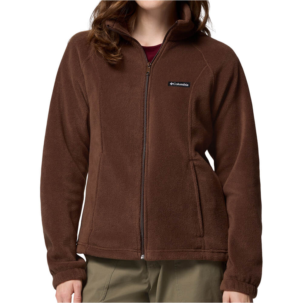 Columbia forro polar mujer Benton Springs Full Zip vista frontal