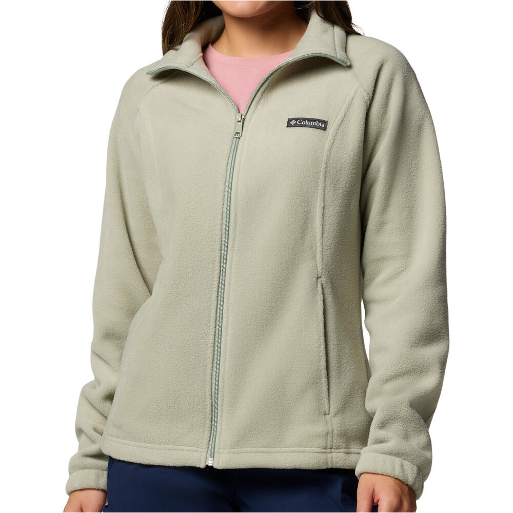 Columbia forro polar mujer Benton Springs Full Zip vista frontal