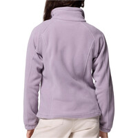 Columbia forro polar mujer Benton Springs Full Zip vista trasera