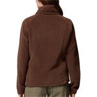Columbia forro polar mujer Benton Springs Full Zip vista trasera