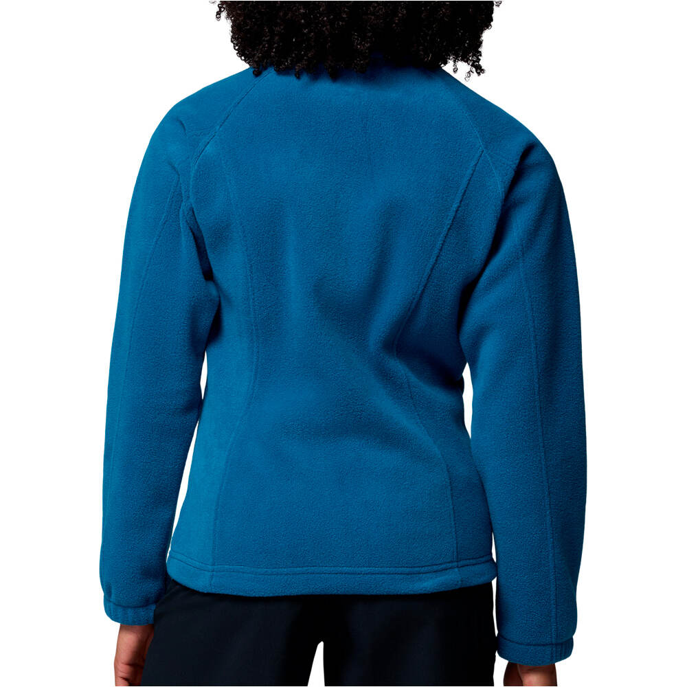 Columbia forro polar mujer Benton Springs Full Zip vista trasera