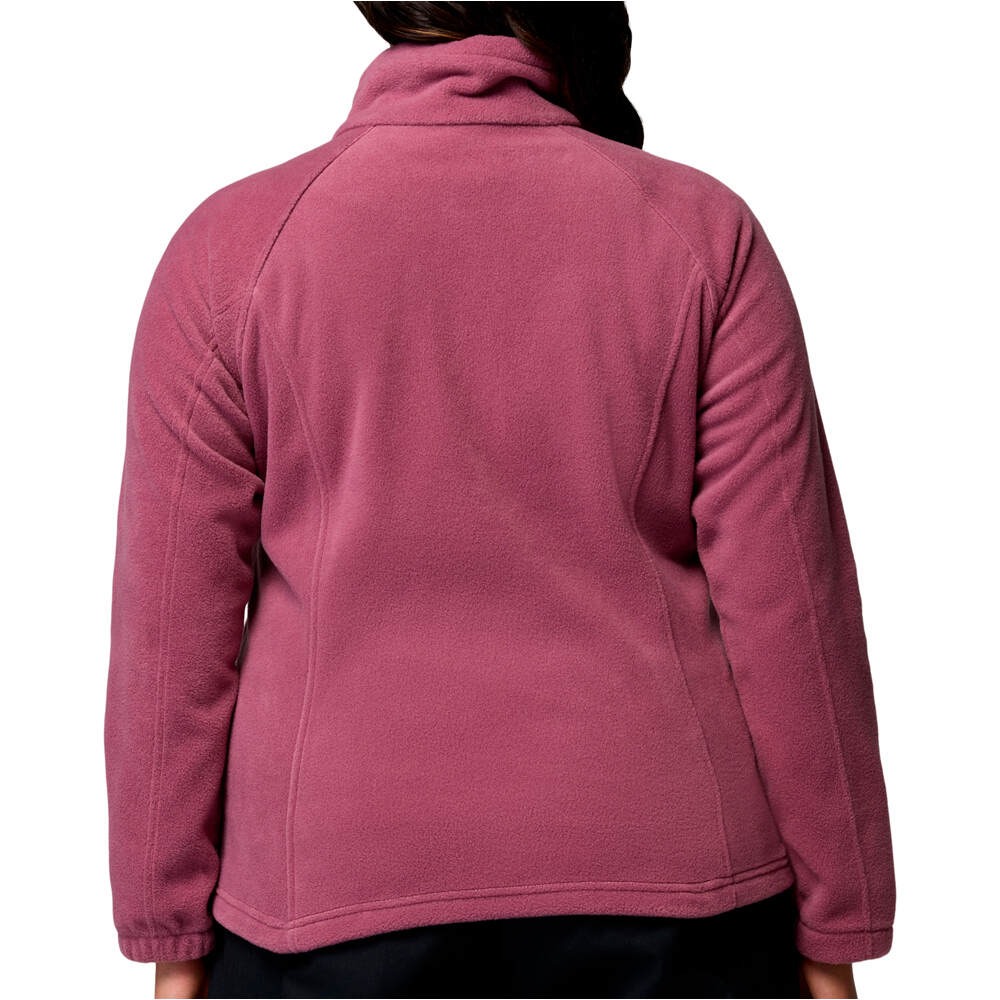 Columbia forro polar mujer Benton Springs Full Zip vista trasera
