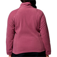 Columbia forro polar mujer Benton Springs Full Zip vista trasera