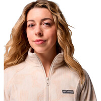 Columbia forro polar mujer Benton Springs Printed Full Zip vista detalle