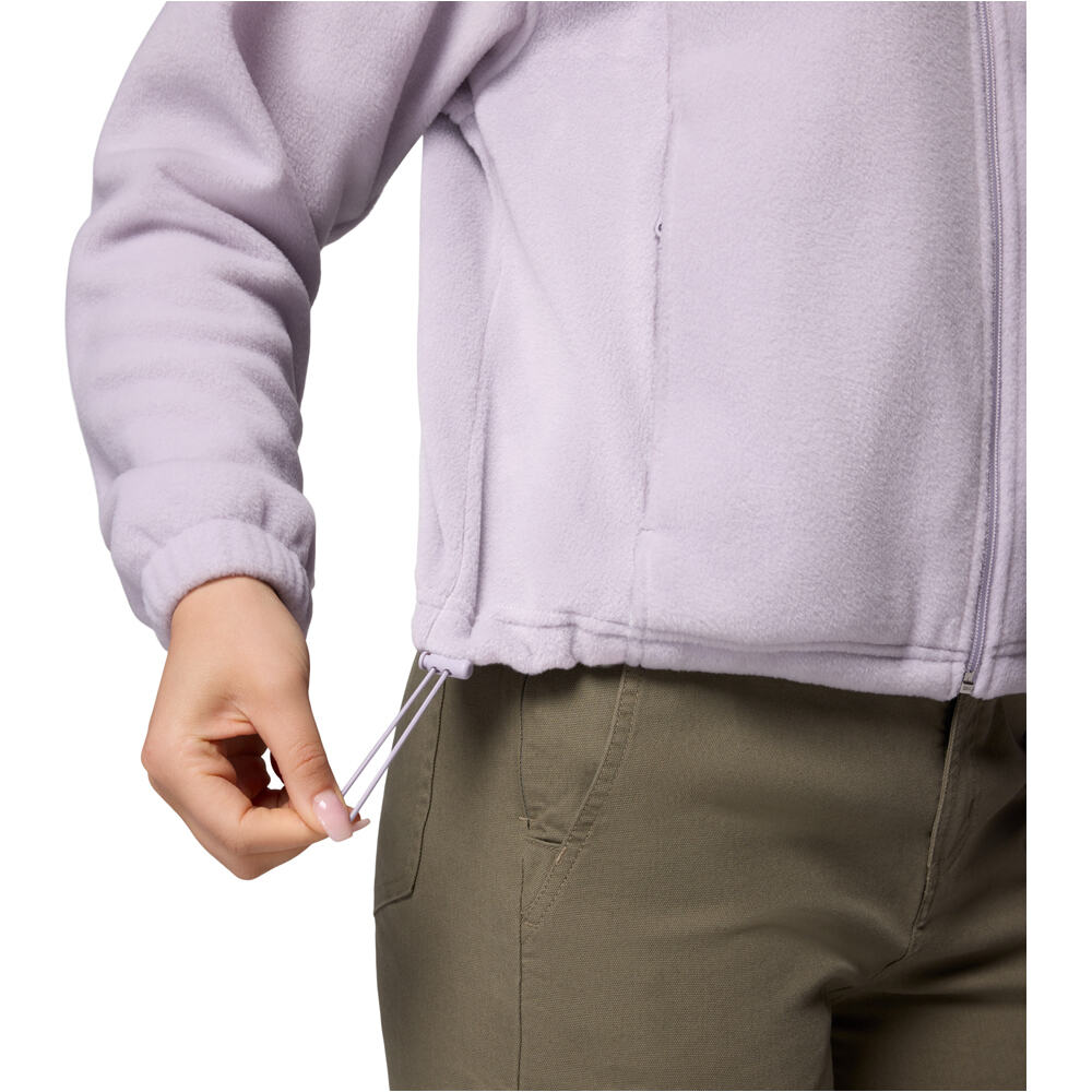 Columbia forro polar mujer Benton Springs Relaxed Full Zip 03
