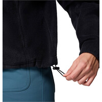 Columbia forro polar mujer Benton Springs Relaxed Full Zip vista detalle