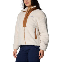 Columbia forro polar mujer Boundless Discovery Sherpa Full Zip II vista detalle