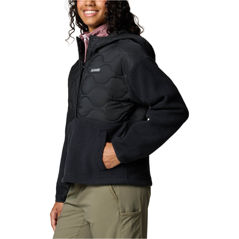 Columbia forro polar mujer Cloud Point Hooded Fleece vista detalle
